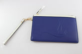 Embossed Dove Wristlet